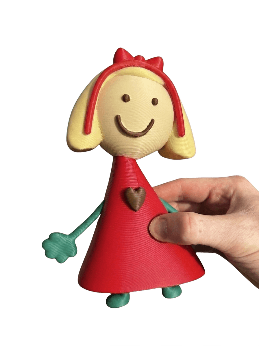 3D printed figurine